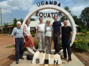 Visiting team at Equator
